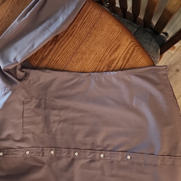 Like New YSL Men's Button Down Shirt Purple - Picture 7 of 7